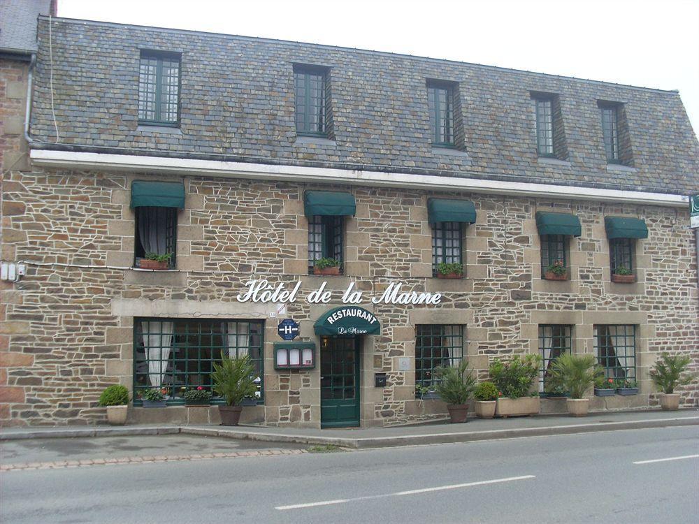 Hotel Restaurant De La Marne Paimpol Bagian luar foto